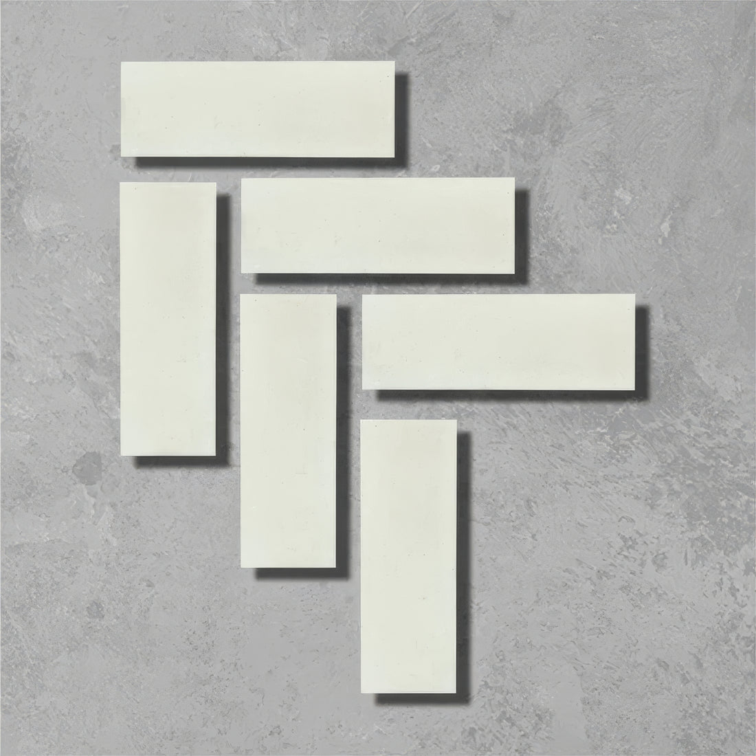 Peppermint Herringbone Tile - Hyperion Tiles