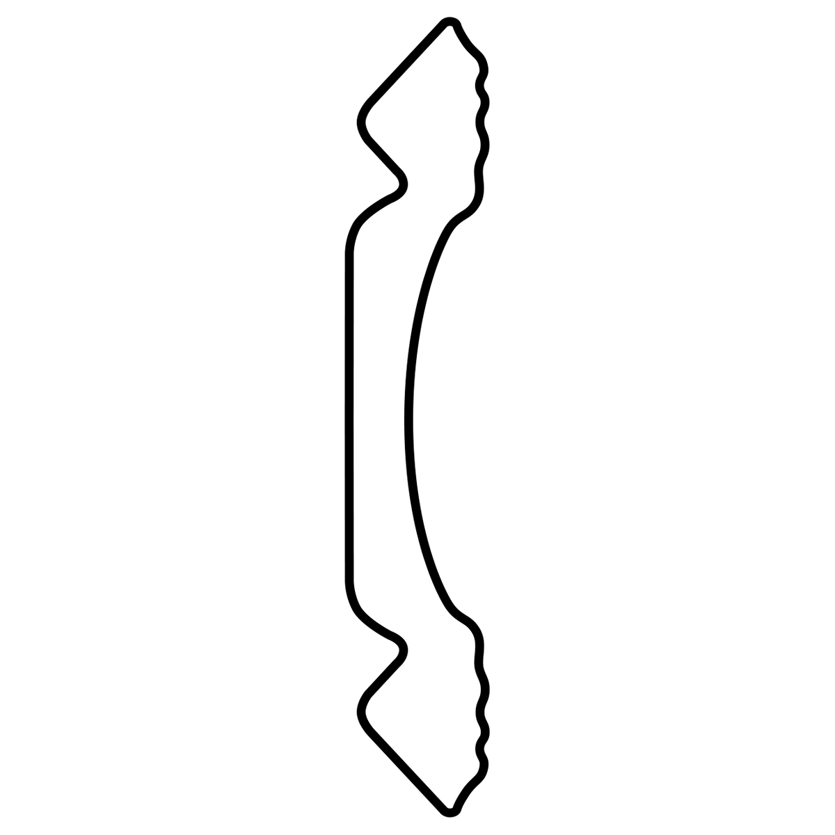 Plain Cornice Side Profile