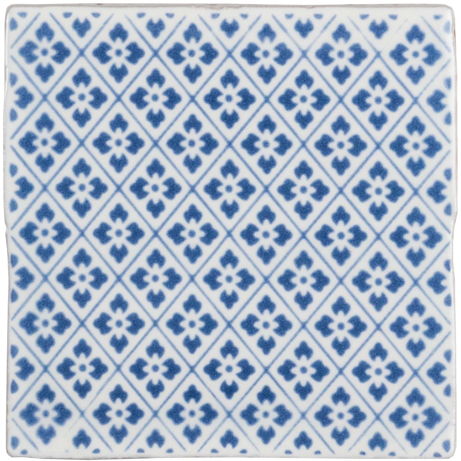 Provence Decorative Tile On Papyrus 130x130mm – detail view 3