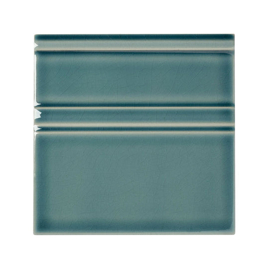 Retro Metro Green Park Glazed Skirting - alternate view