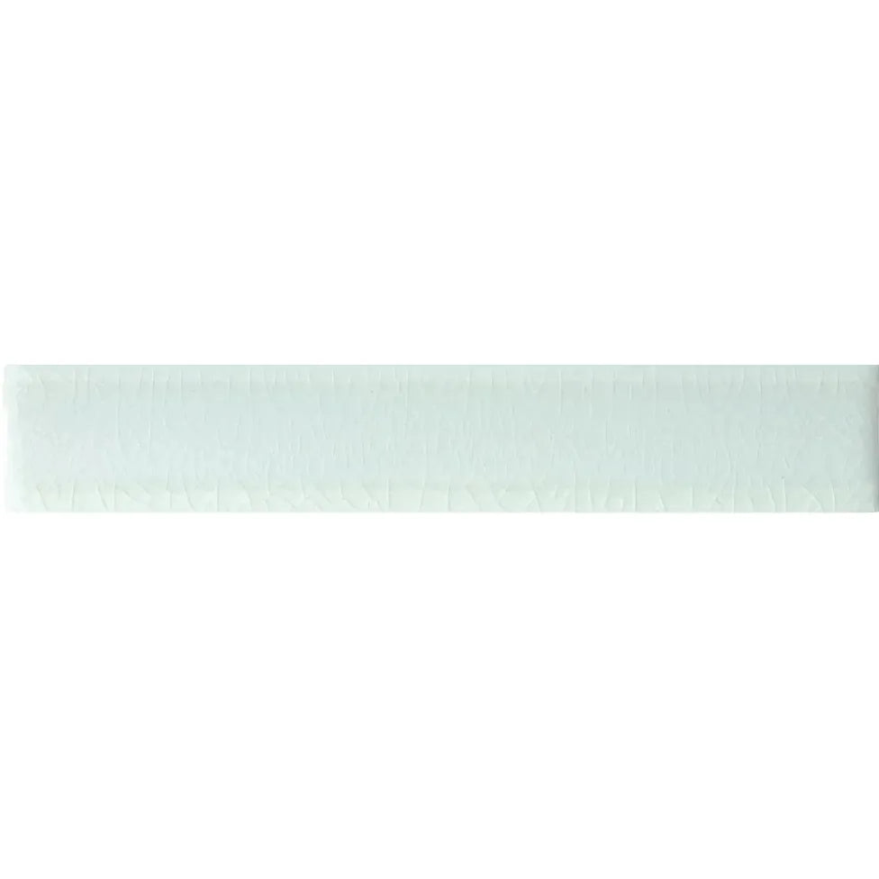 Retro Metro Lido Blue crackle-glaze ceramic edging trim