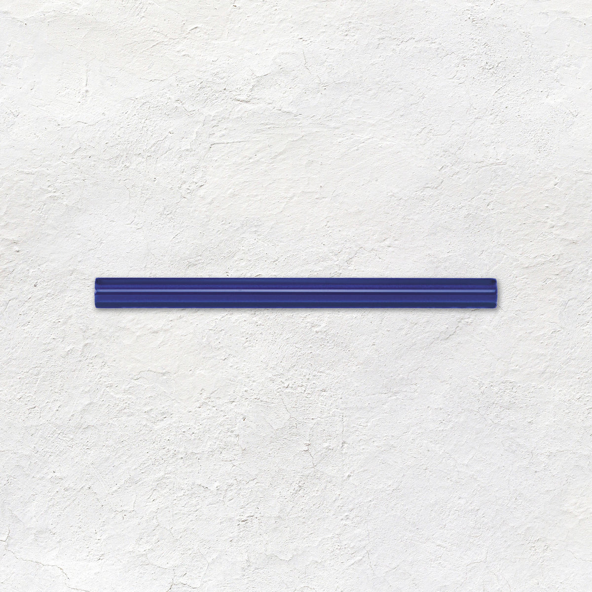 Royal Blue Omega Moulding Ceramic Wall Tile 152x12mm - Gloss