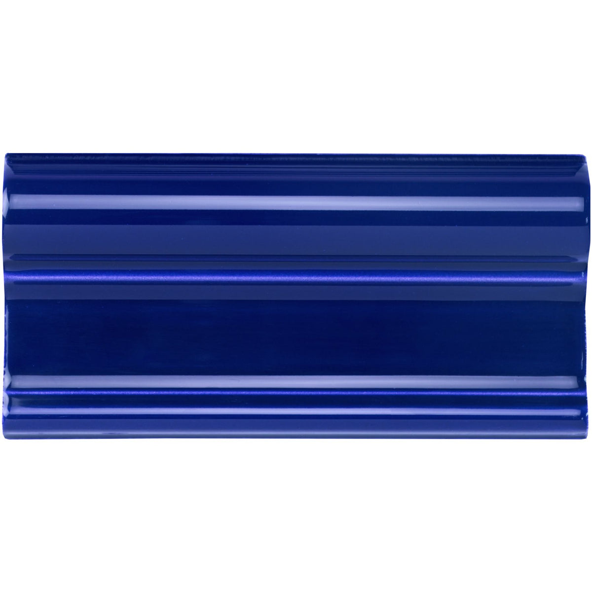 Royal Blue Victoria Moulding Ceramic Wall Tile 152x75mm - Gloss
