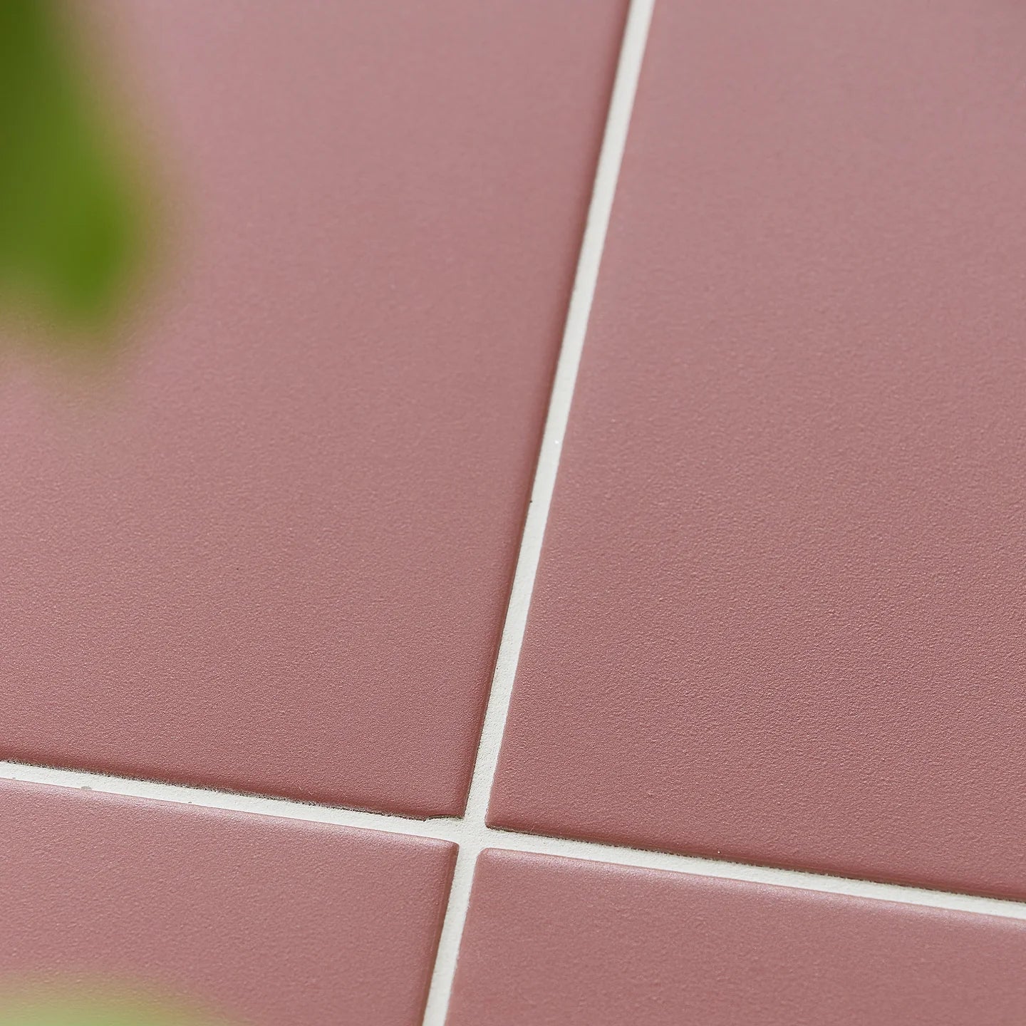Sanderson Plain Madder Porcelain Wall & Floor Tile 20x20cm