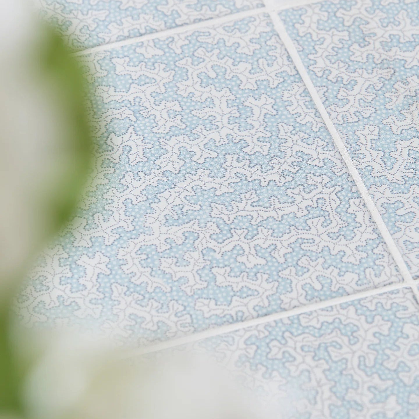 Sanderson Truffle Dove Blue Porcelain Wall & Floor Tile 20x20cm
