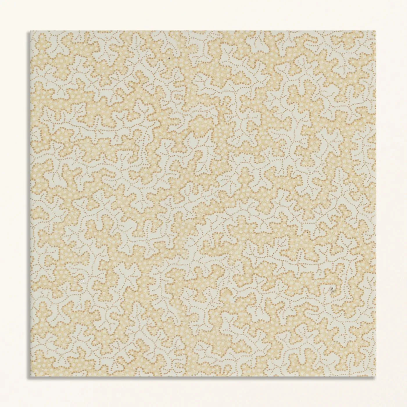 Sanderson Truffle Ochre Porcelain Wall & Floor Tile 20x20cm