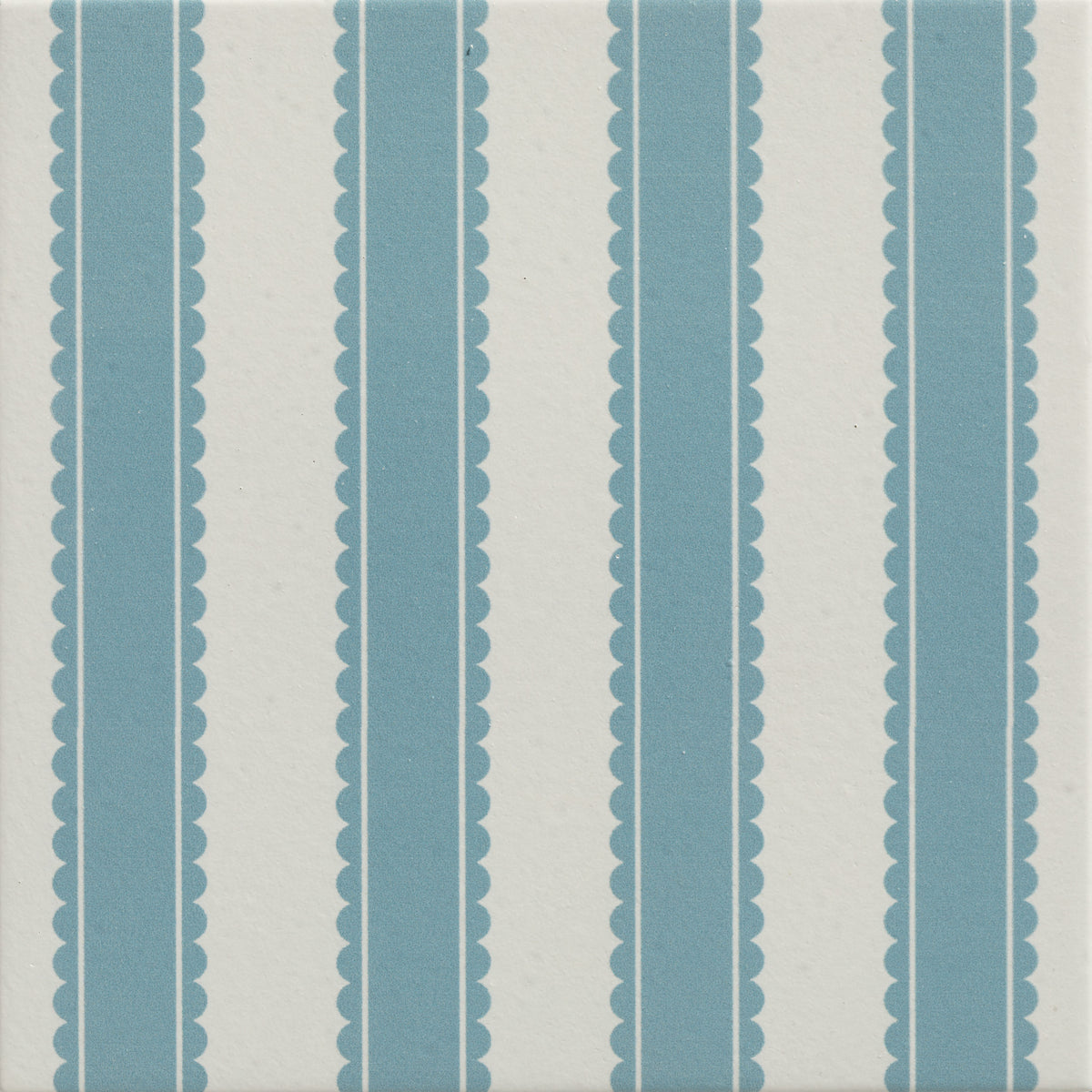 Sanderson Pinetum Stripe Dove Blue Porcelain Wall & Floor Tile 20x20cm - Matt