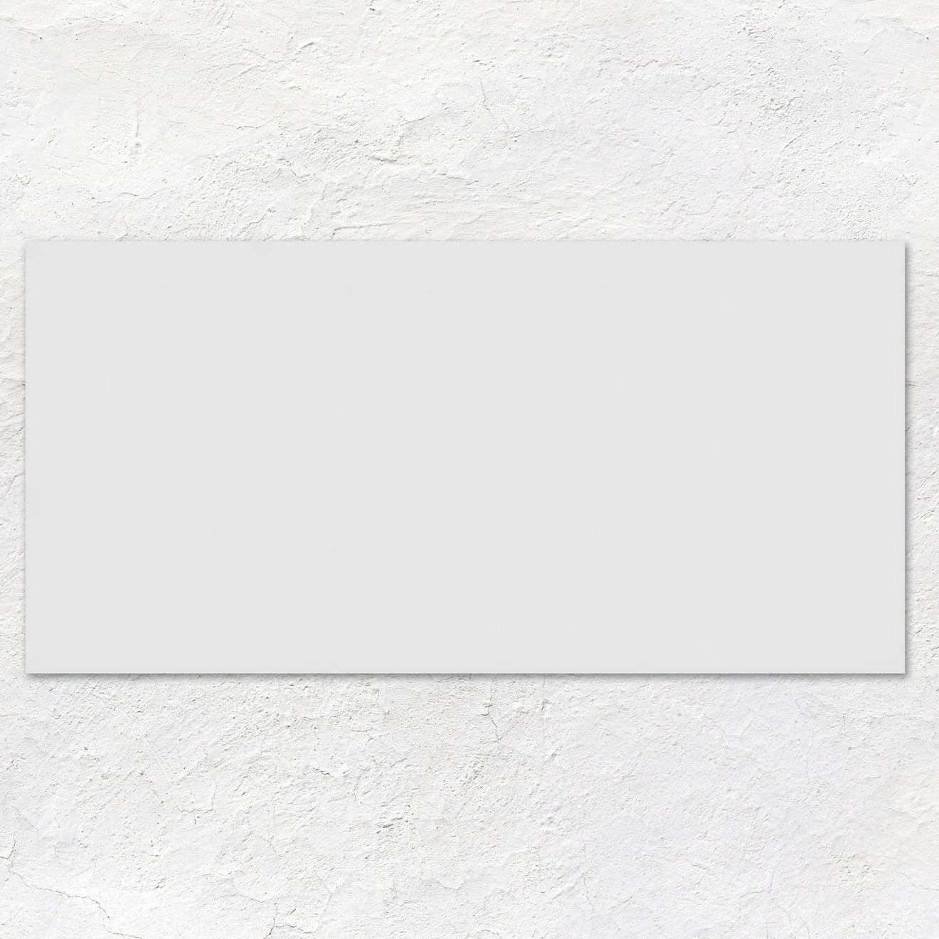 Plain white rectangular cardstock sheet simplicity matt 60x30cm with smooth matt finish for crafting and printing