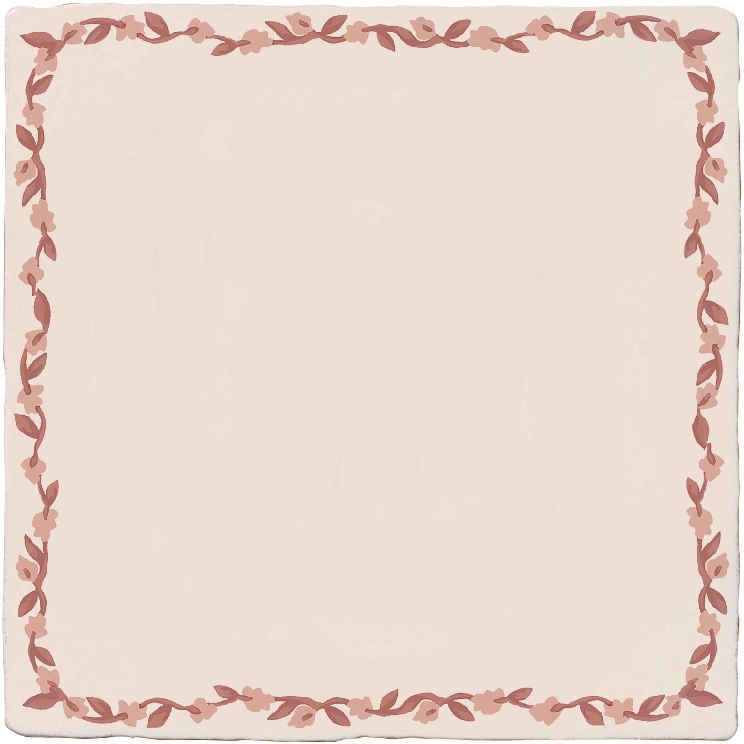 STUDIO Sanderson Aesop's Fables Madder Ceramic Wall Tile 13x13cm – detail view 5