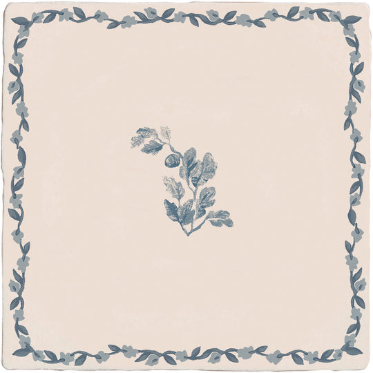 STUDIO Sanderson Aesop's Fables Pottery Blue Decor Ceramic Wall Tile 13x13cm - alternate view