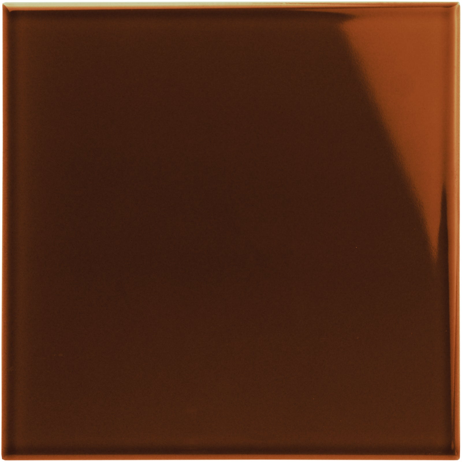 Teapot Brown Field Tile 152x152mm