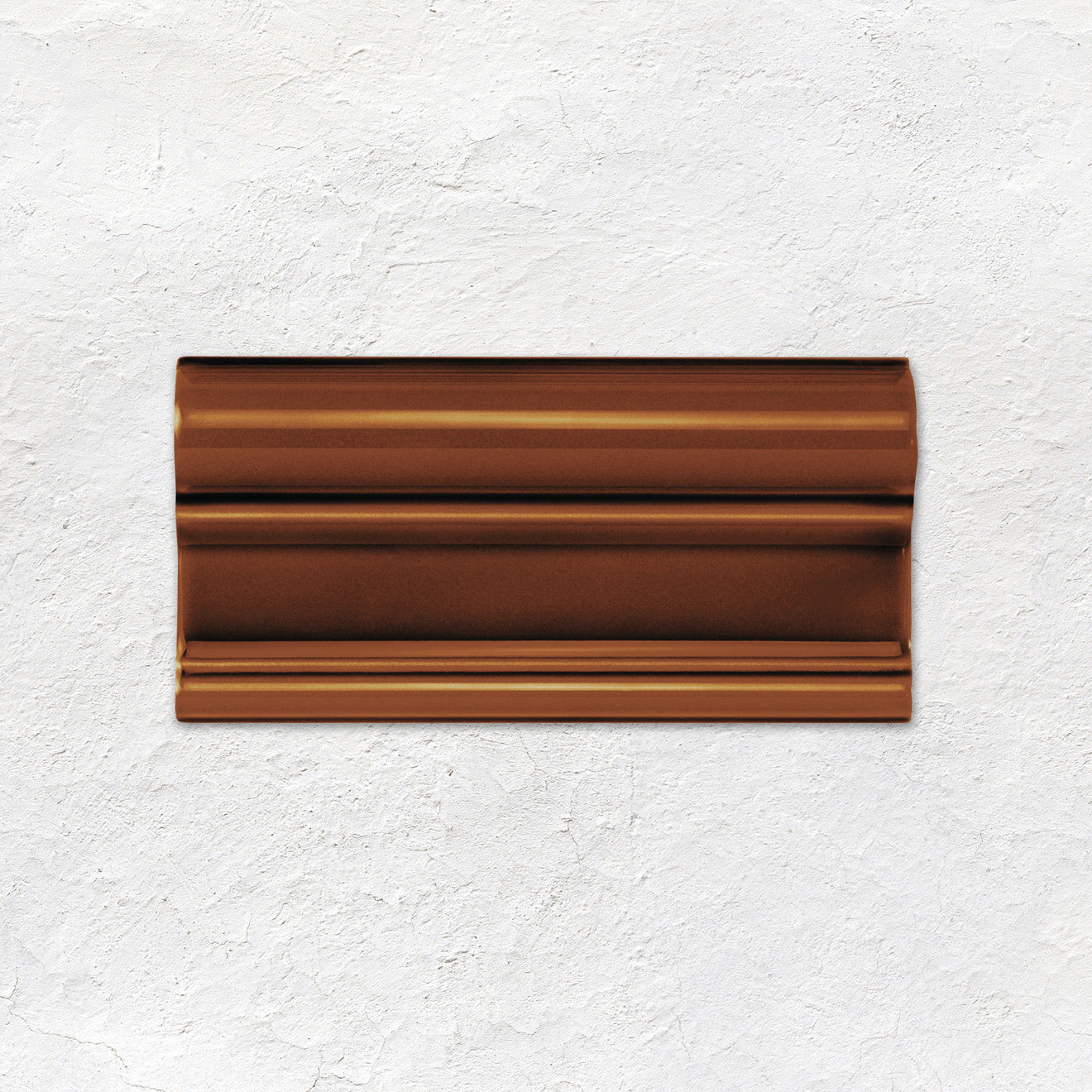 Teapot Brown Victoria Moulding Ceramic Wall Tile 152x75mm
