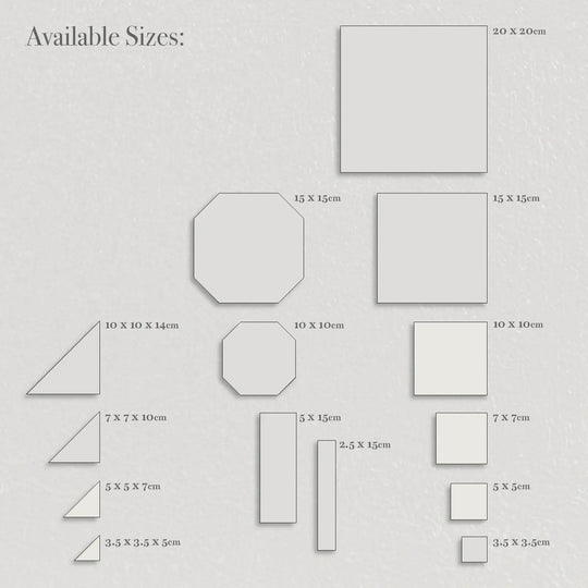 Winckelmans Unglazed Super White 10 x 10cm Porcelain Tile - alternate view