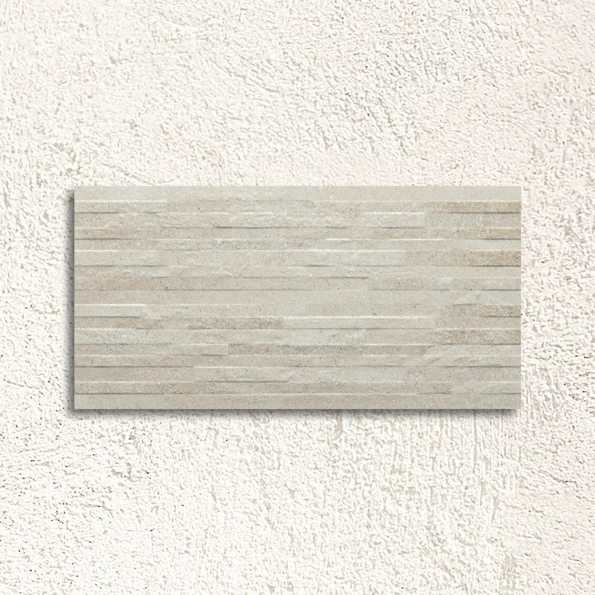 Urban Stone Greige Muretto Mix 30 x 60cm ceramic stone effect tile face