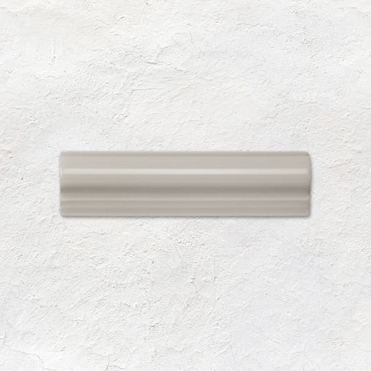 Westminster Grey Albert Moulding Ceramic Wall Tile 152x40mm - Gloss