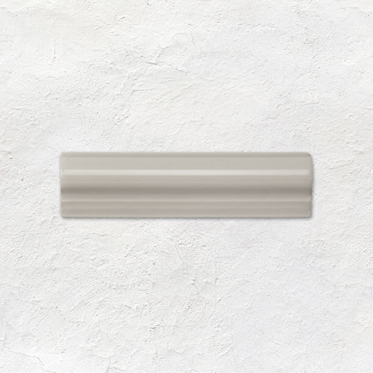 Westminster Grey Albert Moulding Ceramic Wall Tile 152x40mm - Gloss