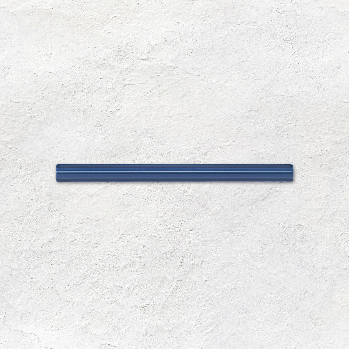 Windsor Blue Omega Moulding Ceramic Wall Tile 152x12mm - Gloss