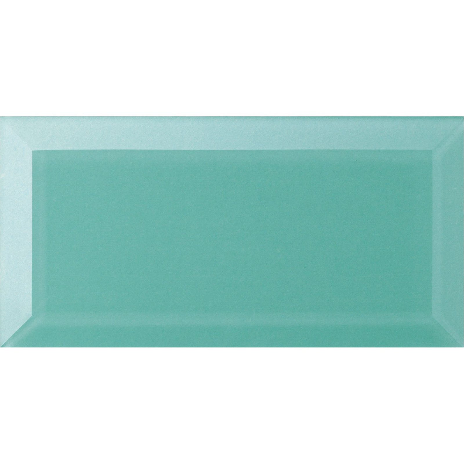 Zambezi Clear Bevel Glass 20 x 10cm Wall Tile