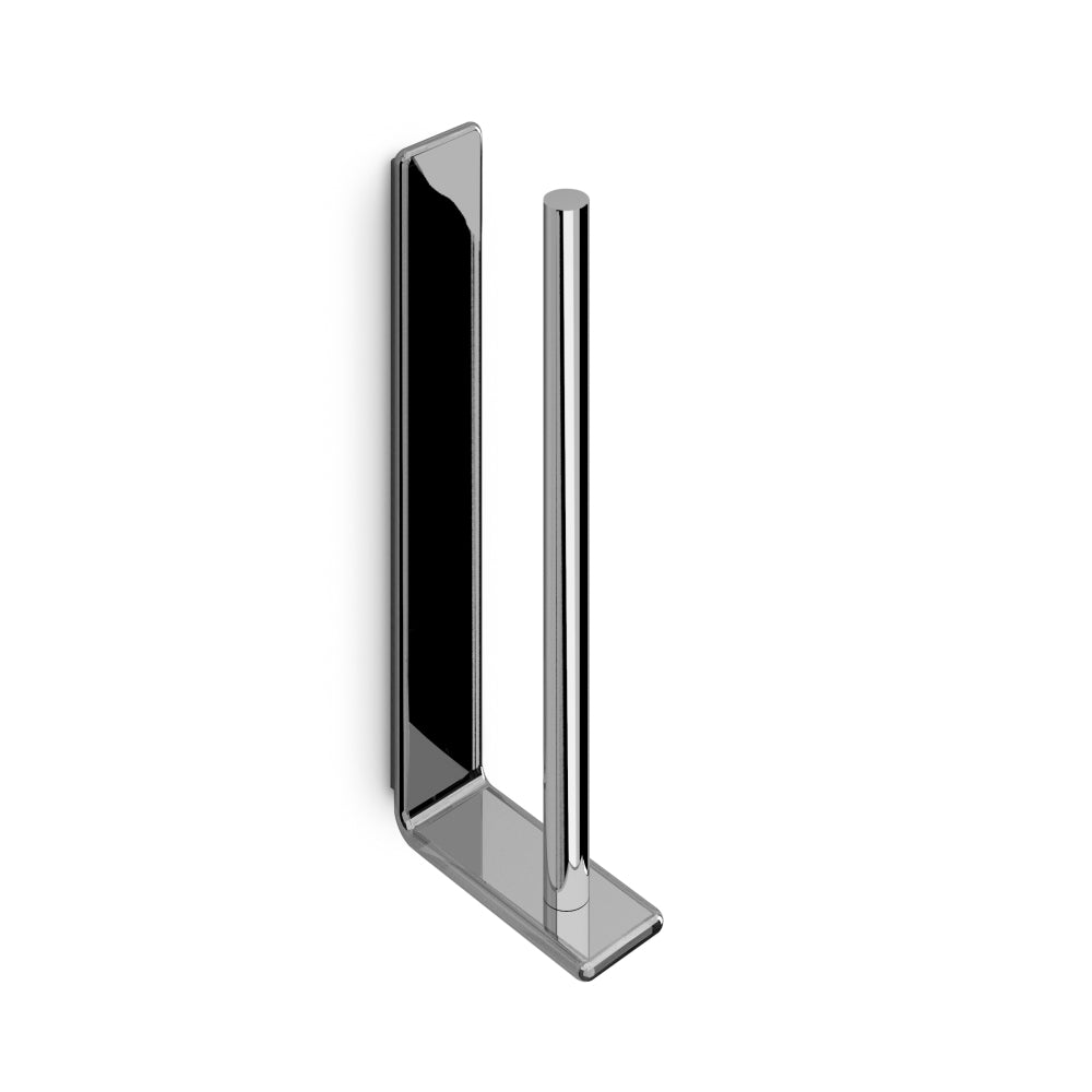 Il Giglio Double Spare Toilet Roll Holder in Chrome - Origins Living, view 2