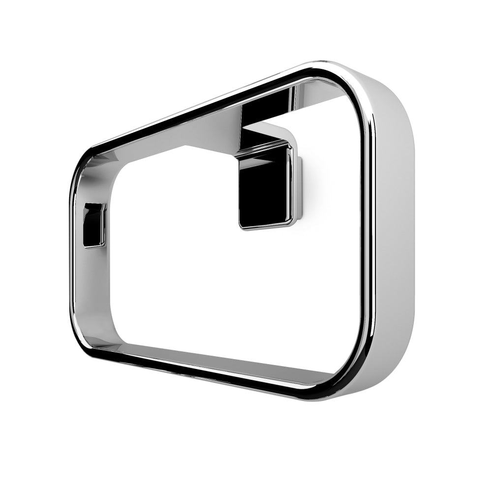 Il Giglio Towel Ring in Chrome - Origins Living, view 2
