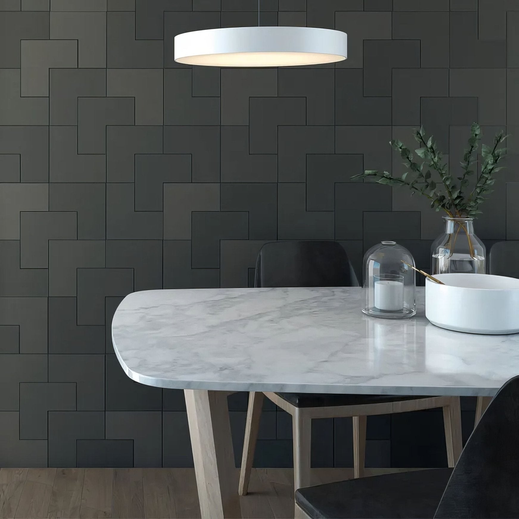 Abstract Porcelain Graphite