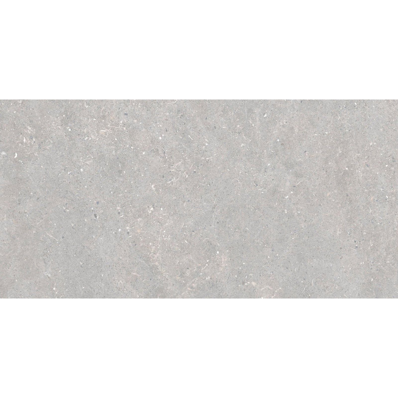 Acorn pearl 30 x 60cm gray stone tile with subtle veining and a matte finish for flooring and walls