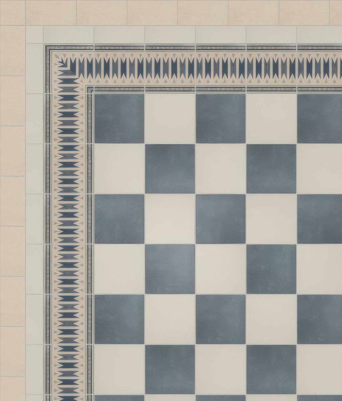 Adventuras Navy Field Porcelain