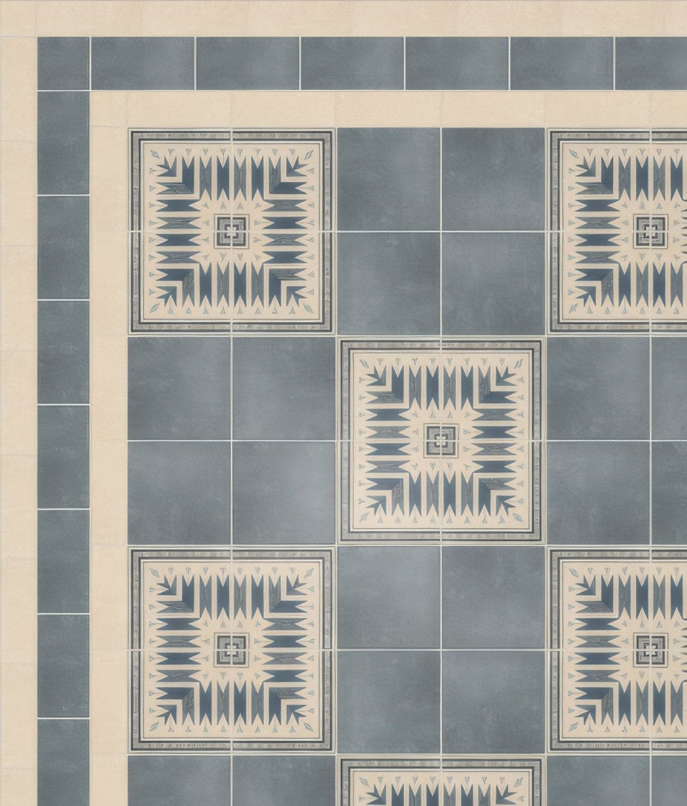 Adventuras Navy Field Porcelain