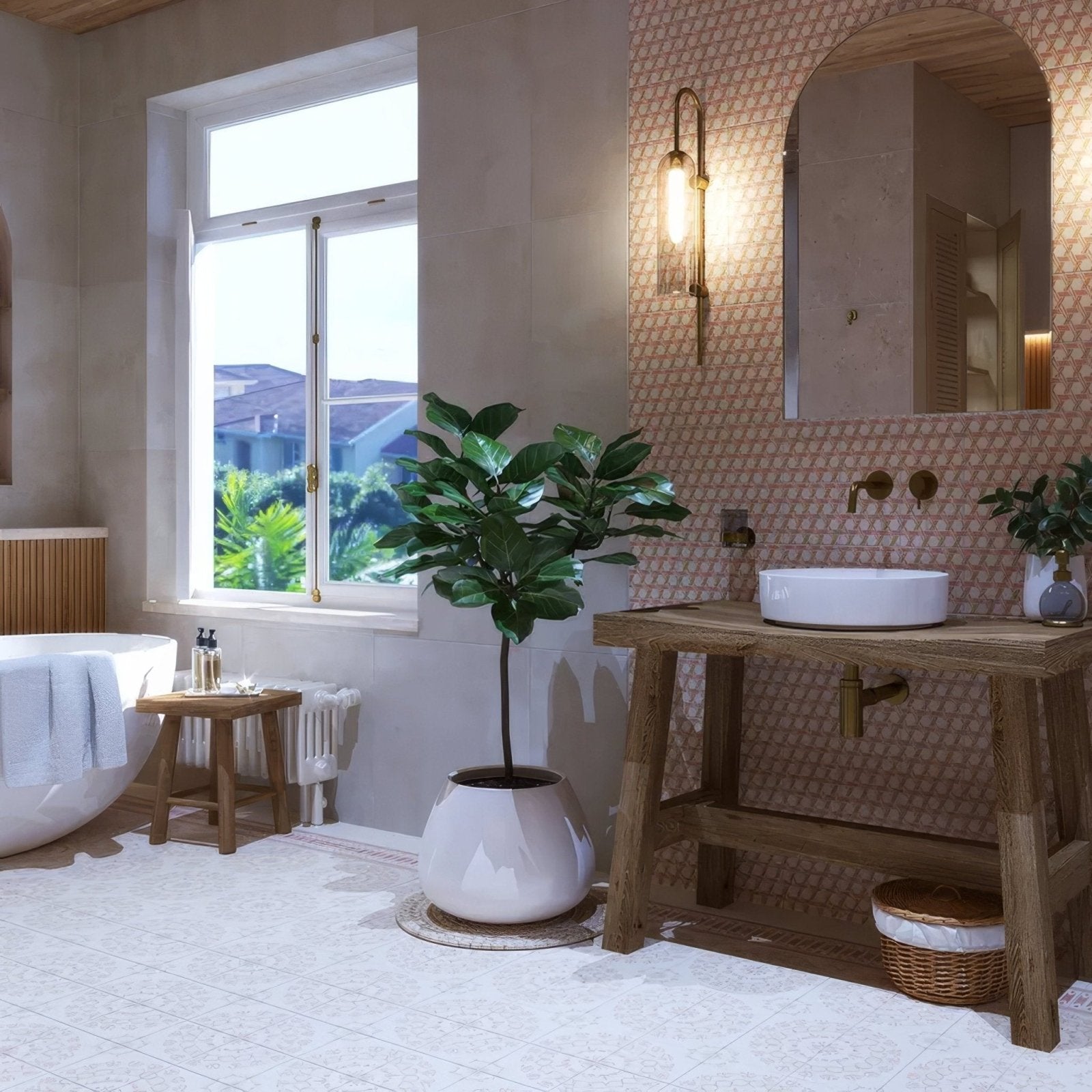 Adventuras Palma Terracotta Porcelain