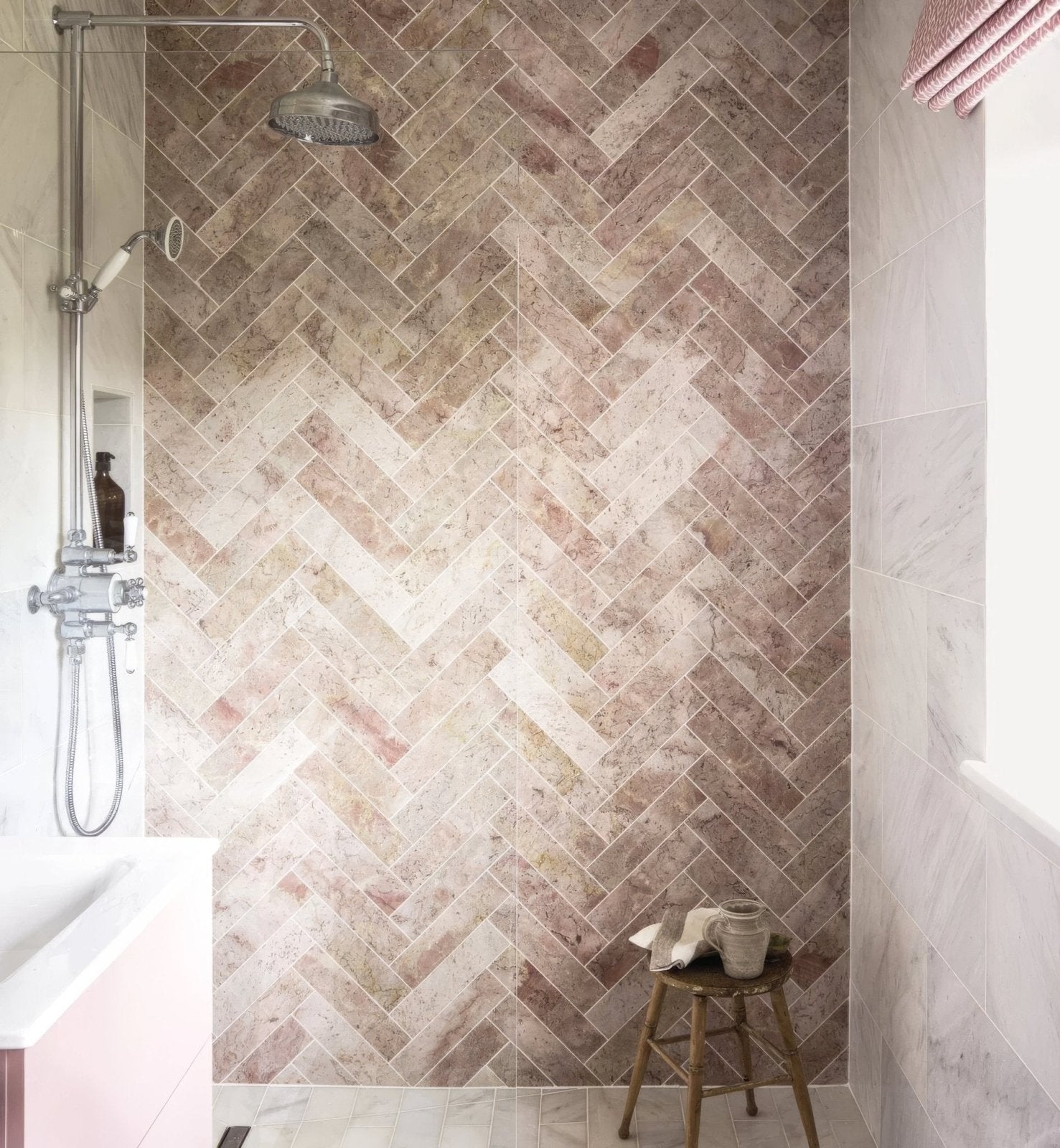 Aegean Pink Marble 7.5 x 30.5cm