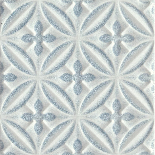 Alhambra Blue Decor Glazed Tile