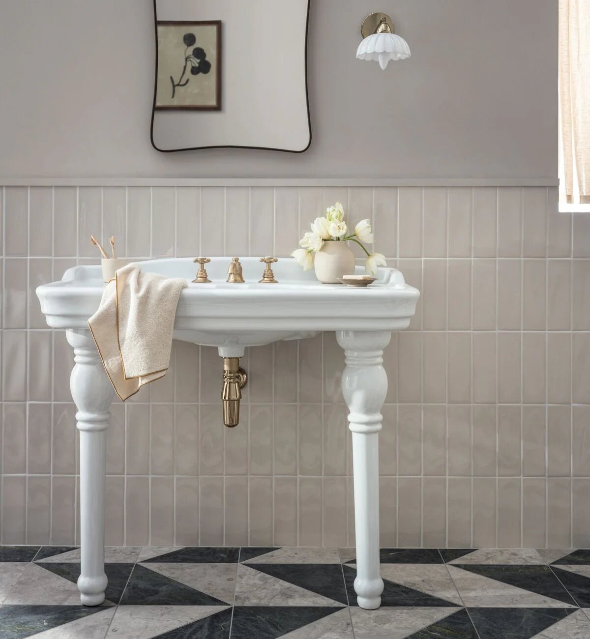 Alhambra White 7.5 x 22.5cm