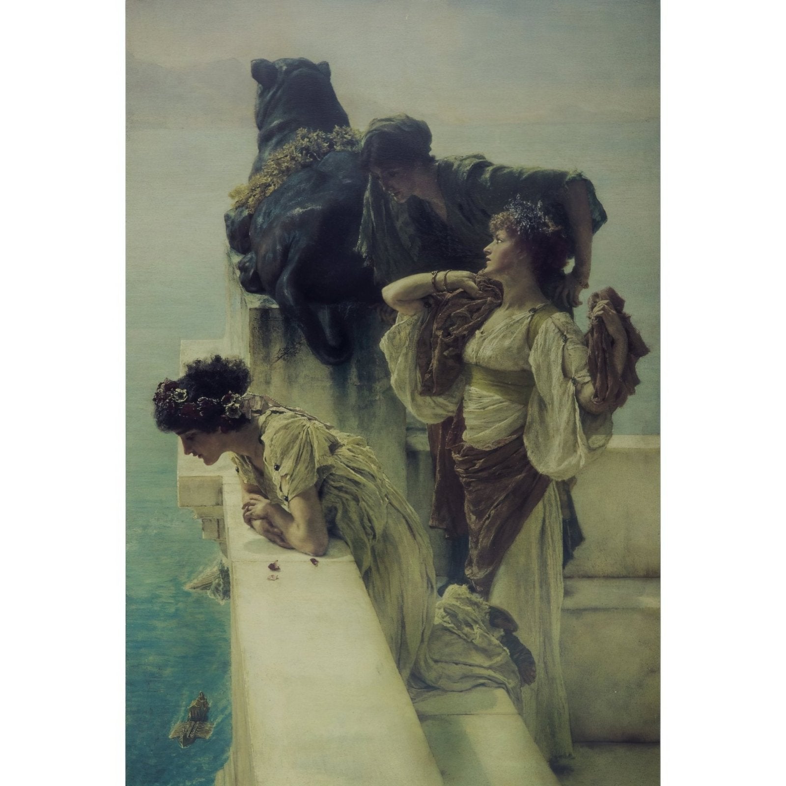 Alma - Tadema: A Coign Of Vantage Masterpiece Tile