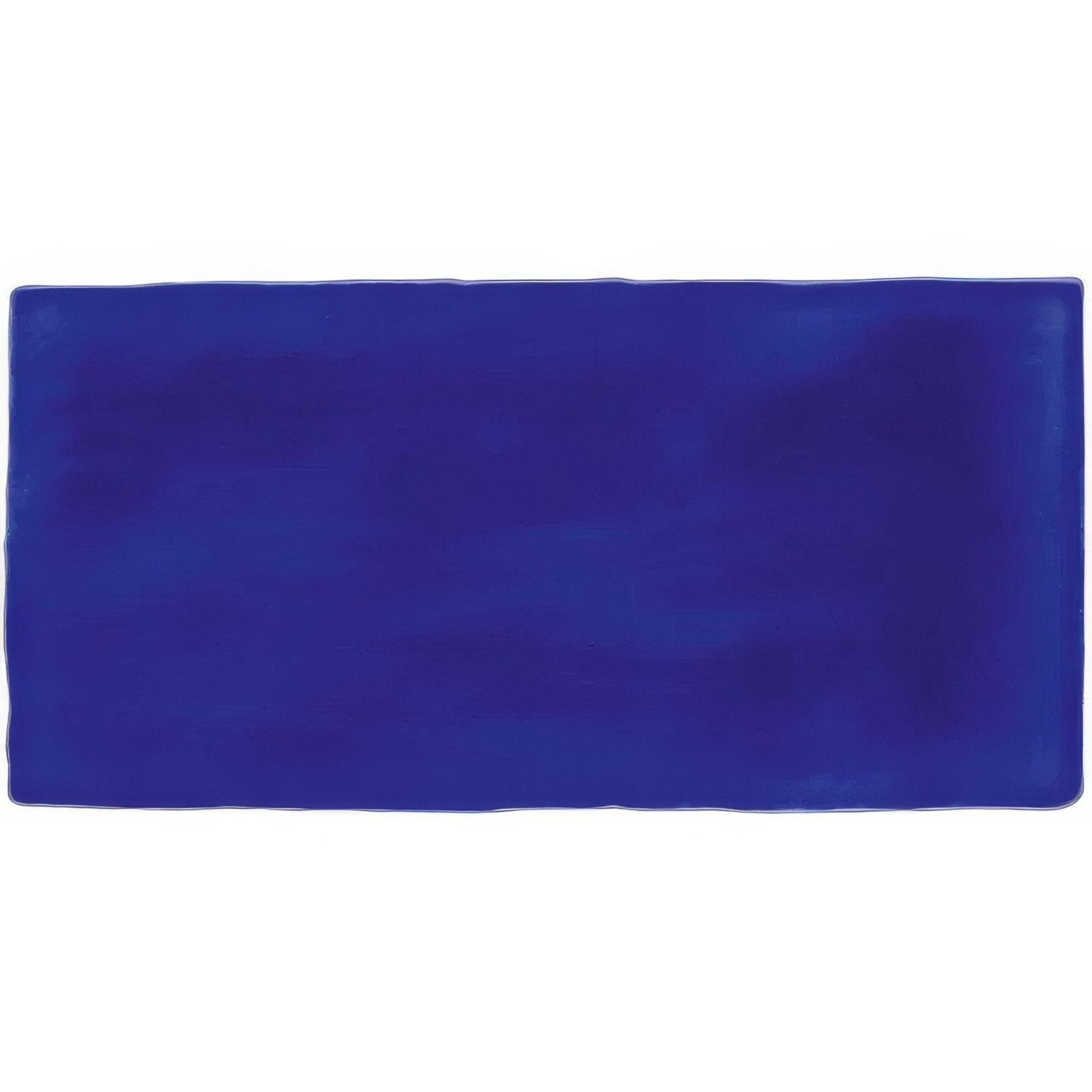 Amun brick tile solid deep blue rectangular ceramic tile with smooth glossy finish for wall and floor use