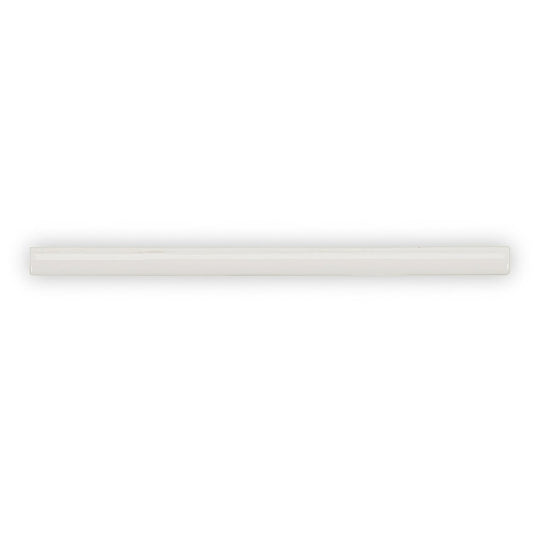 Andalucia cream glazed pencil with a sleek off-white rectangular bar and smooth glossy finish
