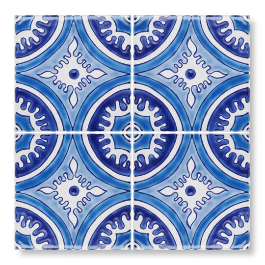 Andalucia Hacienda Patterned Tile - alternate view