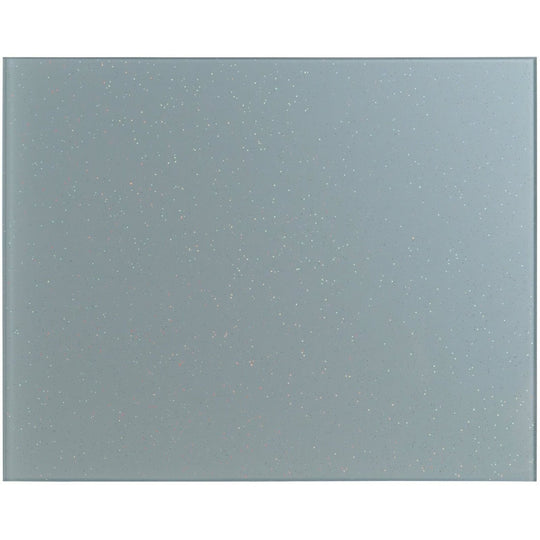 Argent 750x600 splashback featuring a gray speckled glass panel ideal for kitchen or bathroom walls