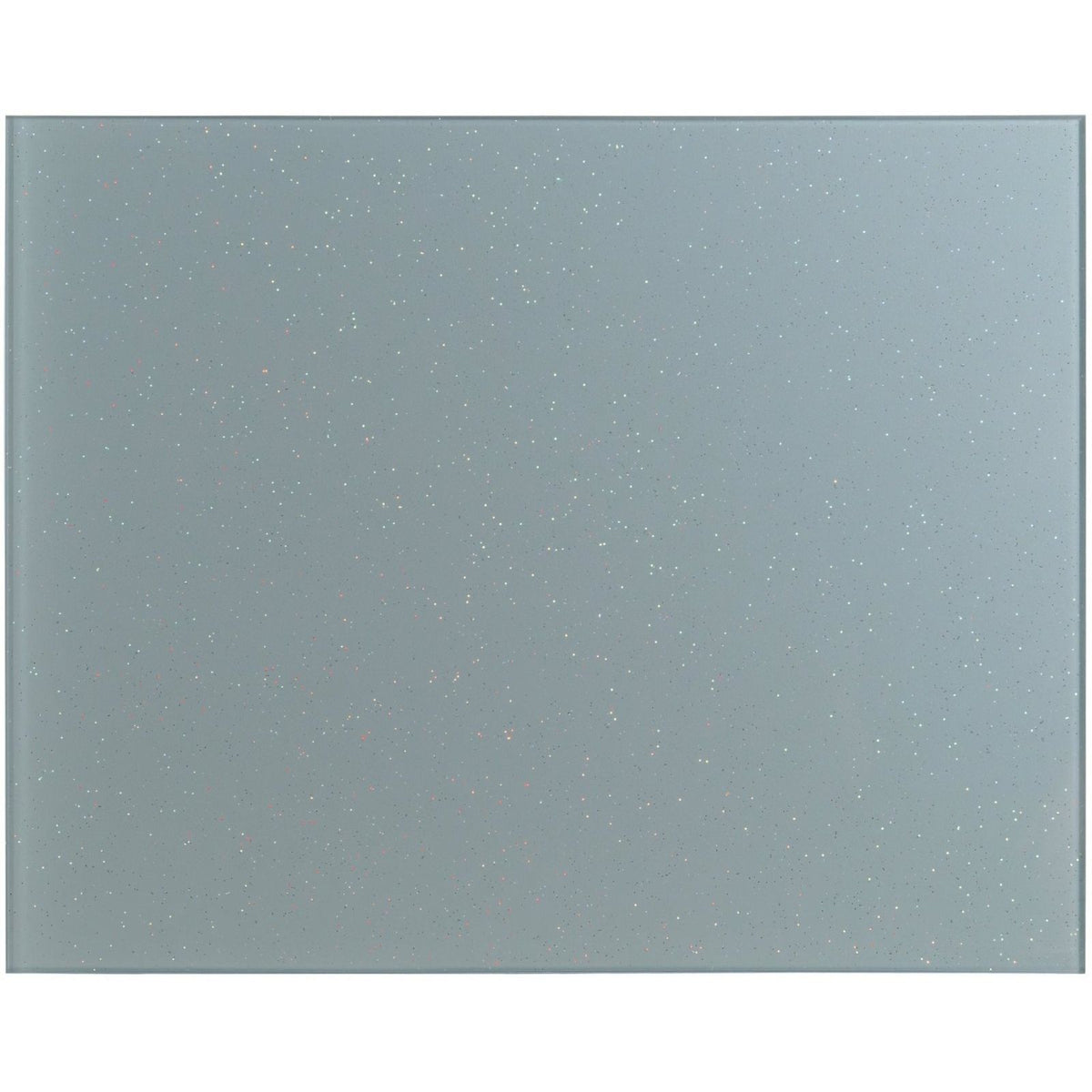 Argent 750x600 splashback featuring a gray speckled glass panel ideal for kitchen or bathroom walls
