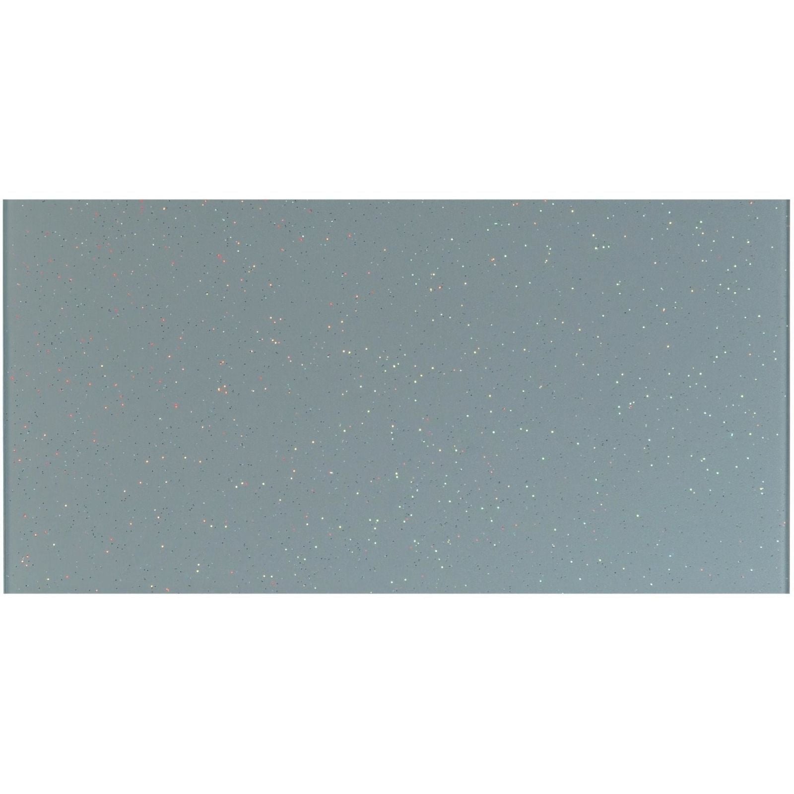 Gray speckled ceiling tile with argent sparkling effect glass large format for modern interior ceilings