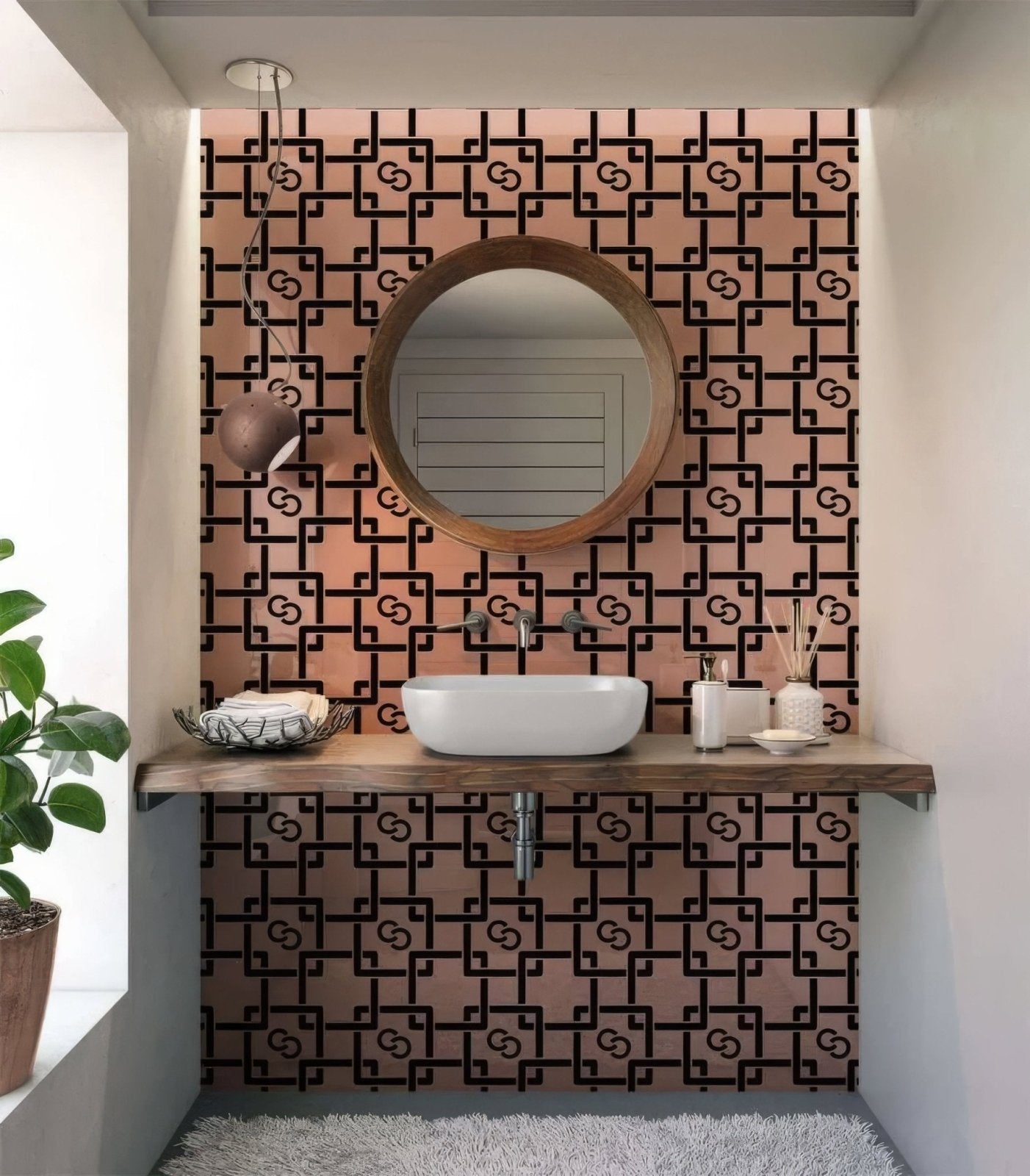 Art Deco Trendsetter Shower Panel