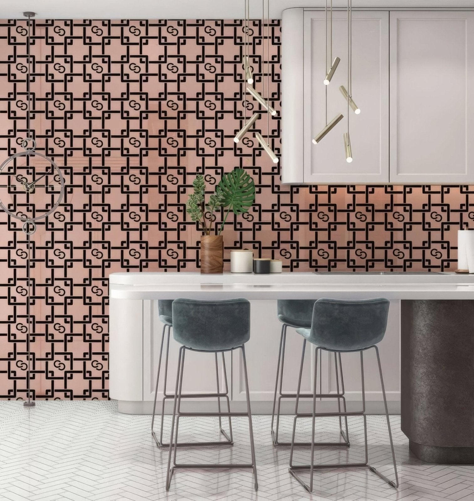 Art Deco Trendsetter Shower Panel