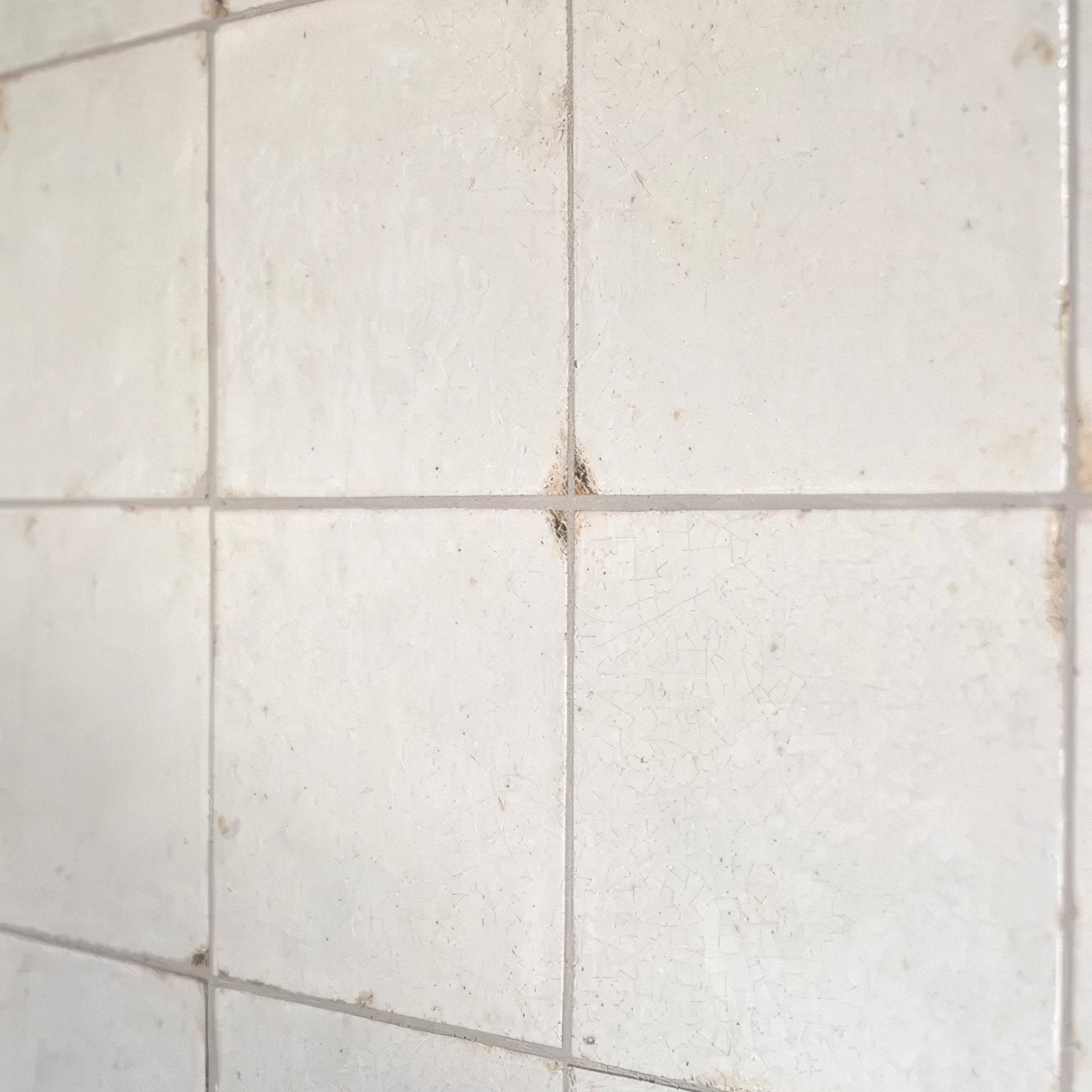 Arte italiano blanco porcelain white square tiles with gray grout lines for elegant wall and floor surfaces