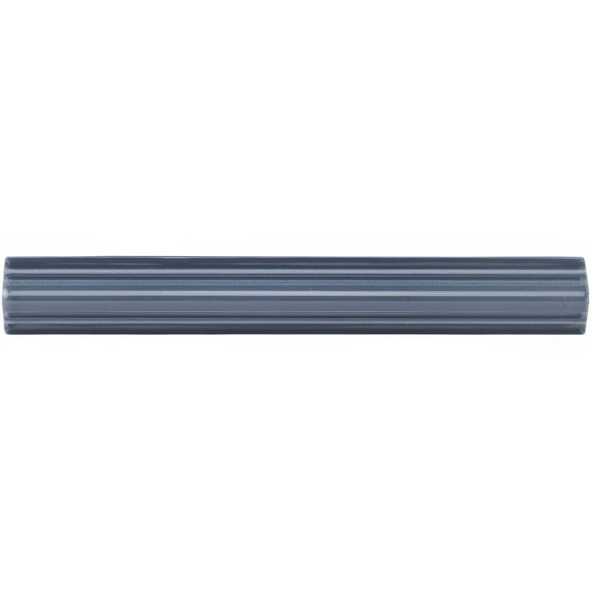 Ascot Blue Astragal Moulding Ceramic Wall Tile 152x21mm - Gloss