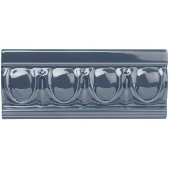 Ascot Blue Egg & Dart Moulding