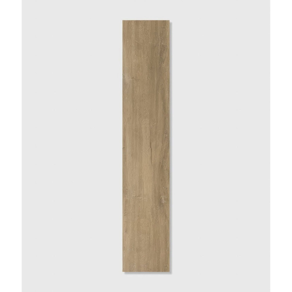 A sleek light oak ashurst minerale plank click tile vinyl plank with realistic wood grain texture and natural imperfections