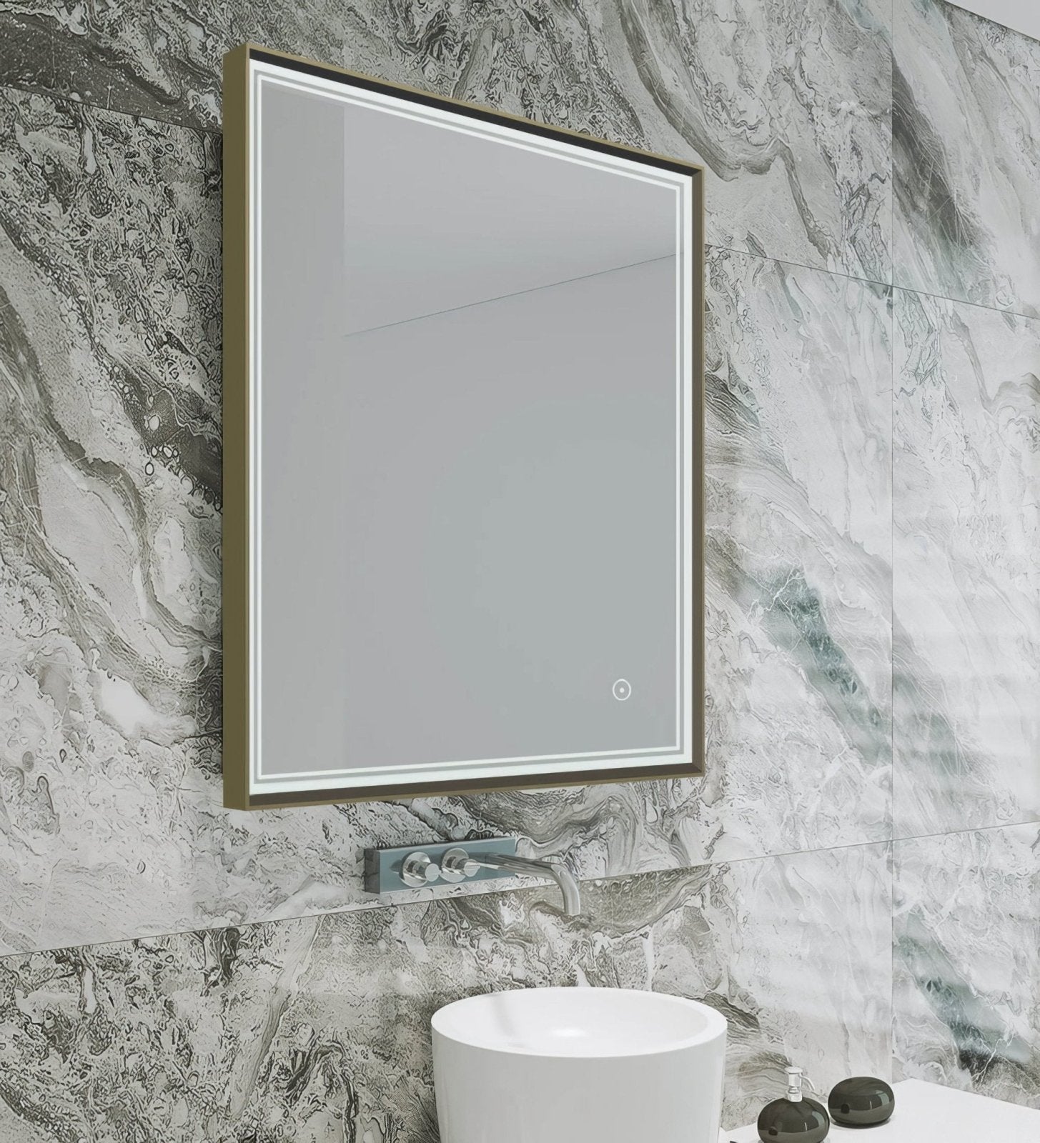 Astoria Mirror 75 Brushed Bronze