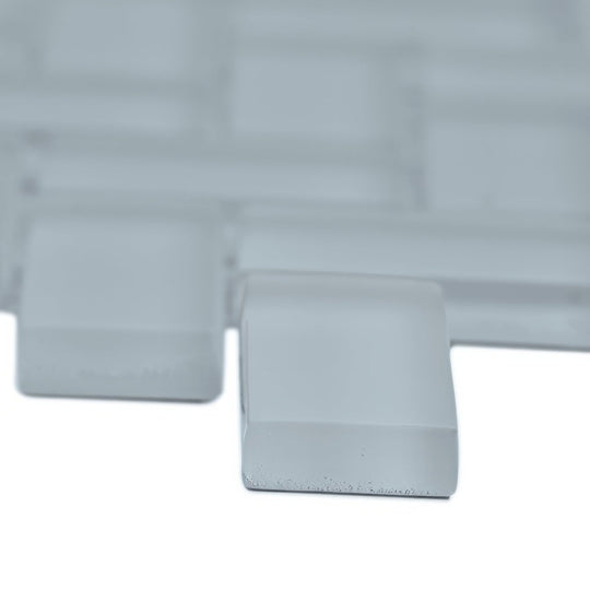 Aurora Herringbone Grey Mosaic - alternate view