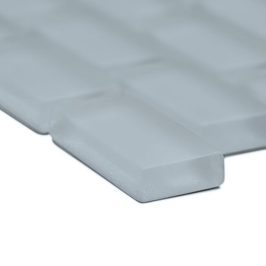 Aurora Mini Brick Grey Mosaic - alternate view
