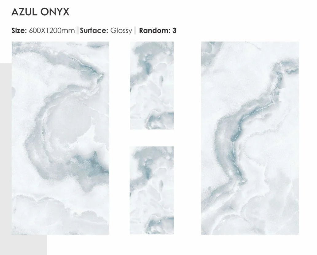 Azul Onyx 60 x 120cm