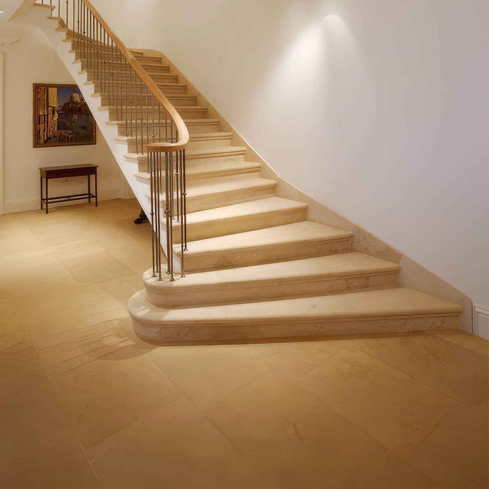 Bath Limestone Artisan Honed Finish beige limestone tiles